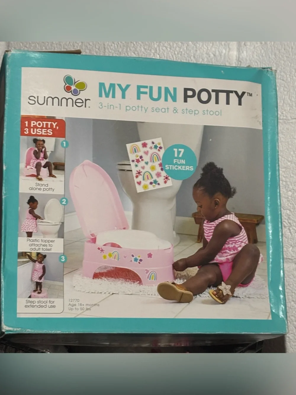 Infant My Fun Potty is a 3-in-1